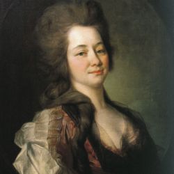 Portrait of Maria Alexeevna Lvova